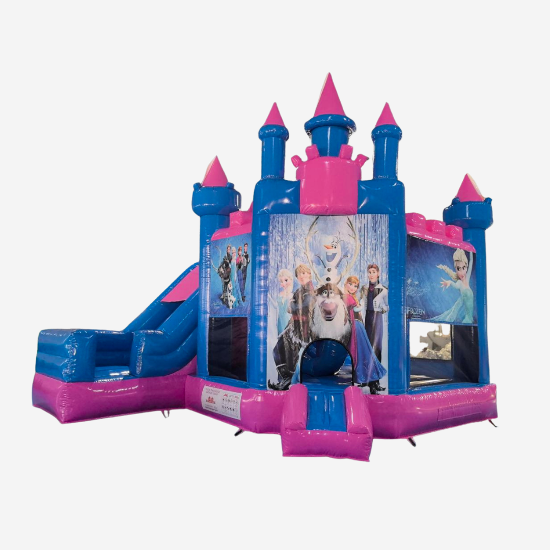 Frozen-Themed Bouncy Castle