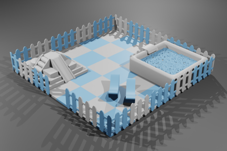 Small Blue Set